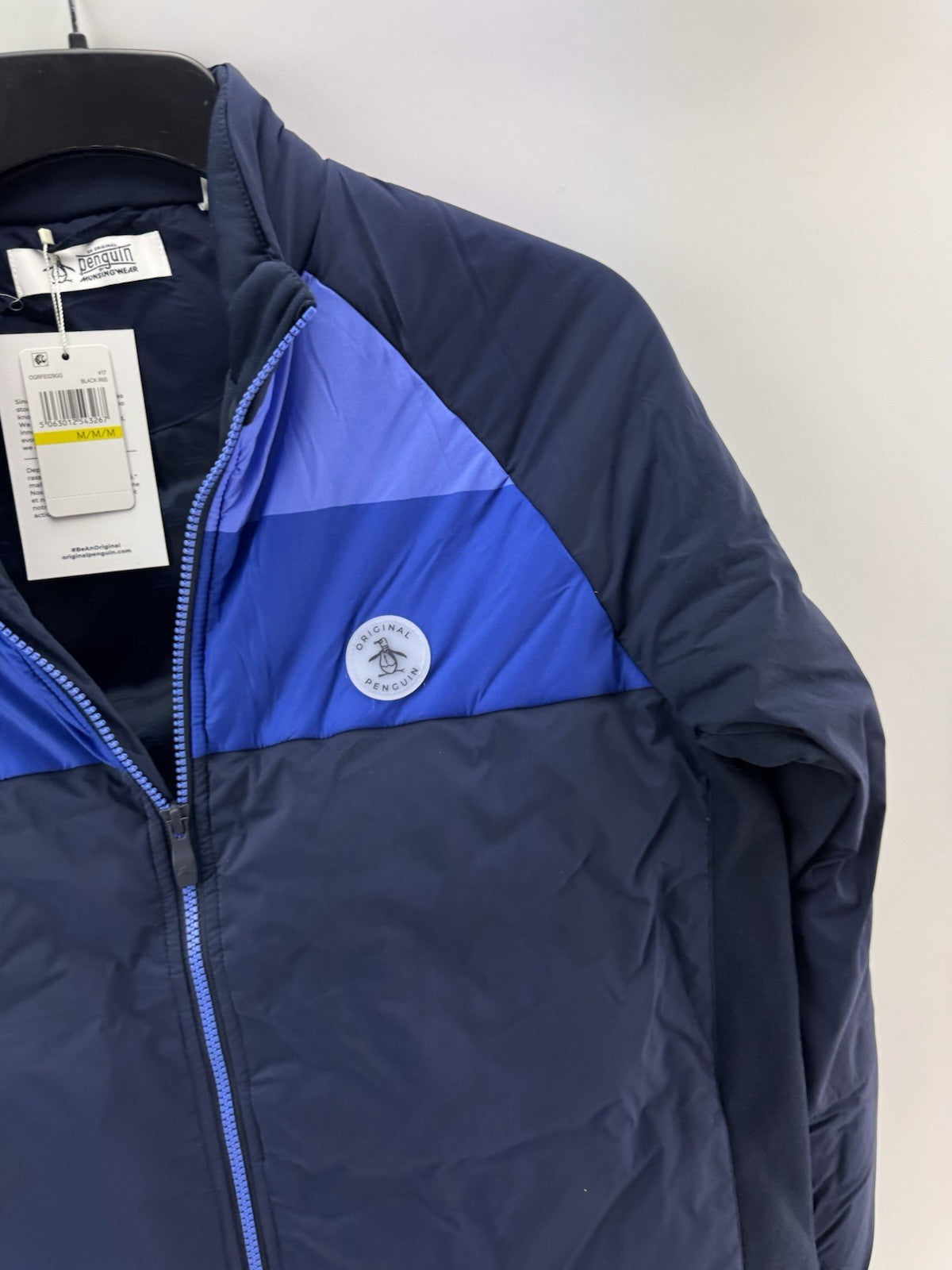 Penguin Golf Insulated Jacket Mixed Media Colour Blocked UK Medium /New /240284