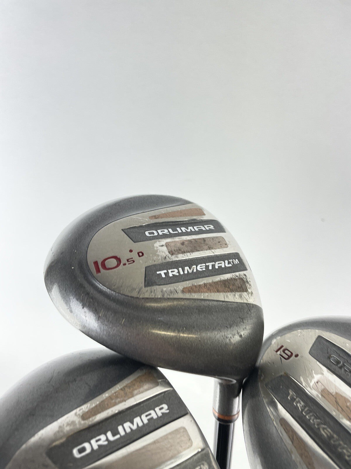 Orlimar Golf Driver Fairway Set 1,3&5 Woods Regular Graphite /New Grips /131622