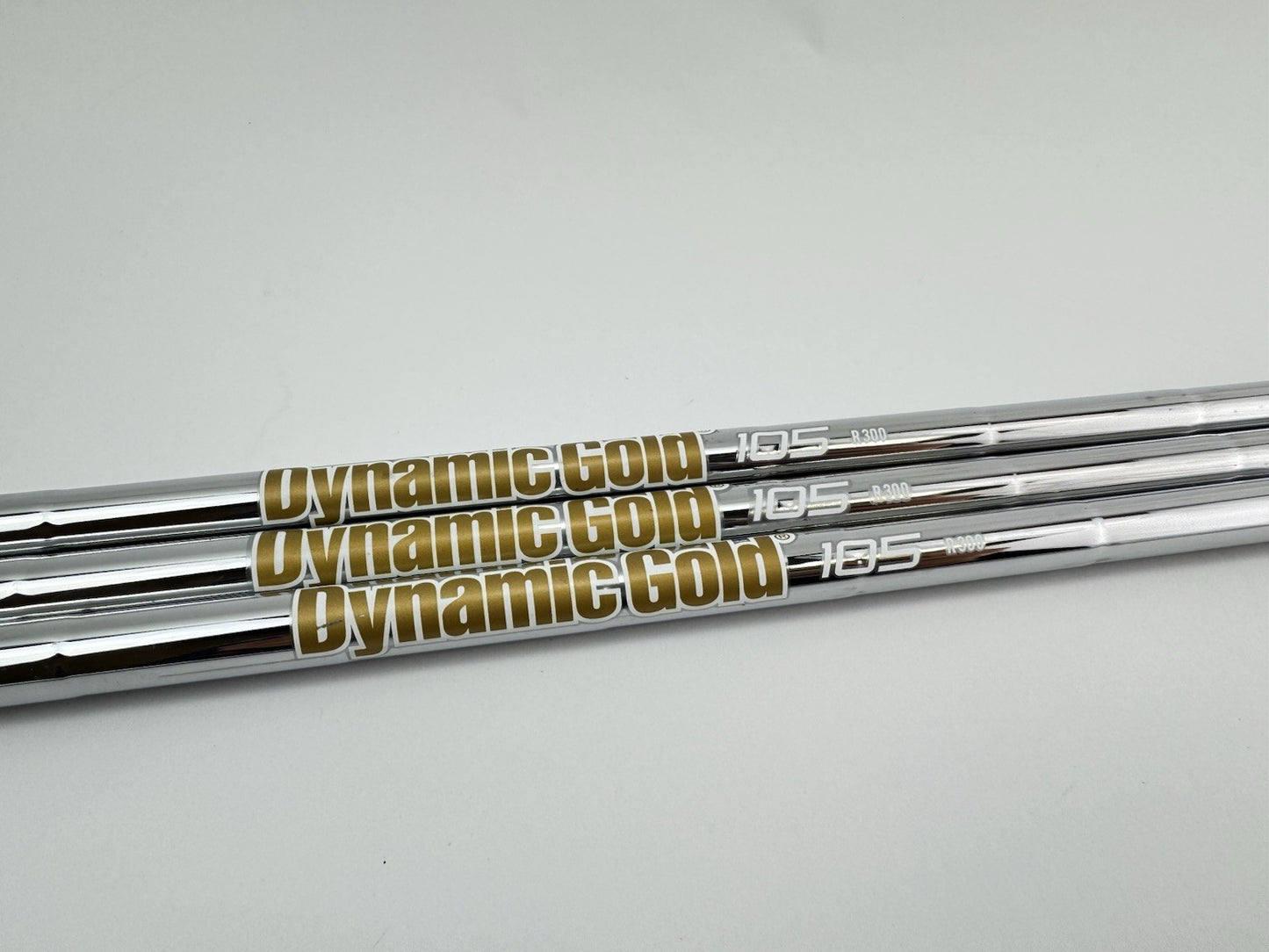 Dynamic Gold 105 Wedge Shaft Set (3) R300 Regular Steel /0.355 Tapered /276270