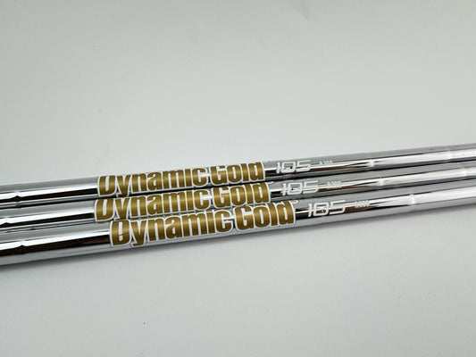 Dynamic Gold 105 Wedge Shaft Set (3) R300 Regular Steel /0.355 Tapered /276270