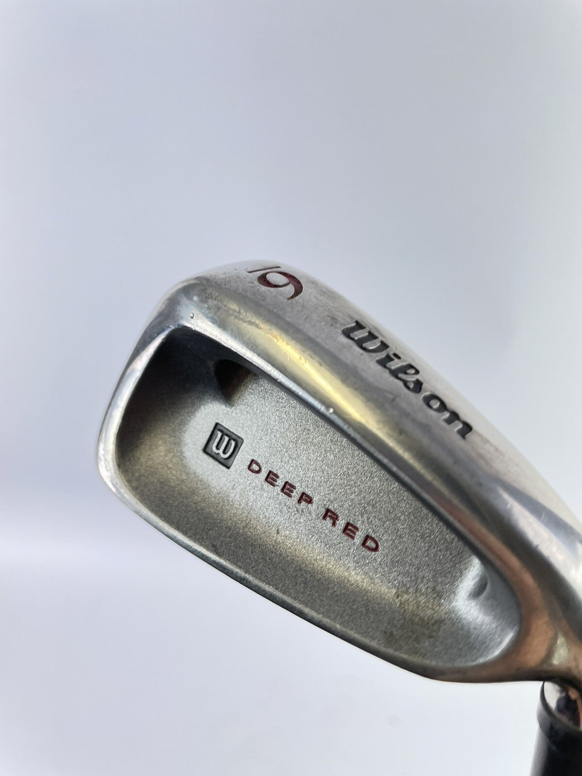 Wilson Deep Red 6 Iron Fatshaft Regular Graphite /Right /New Grip /35682