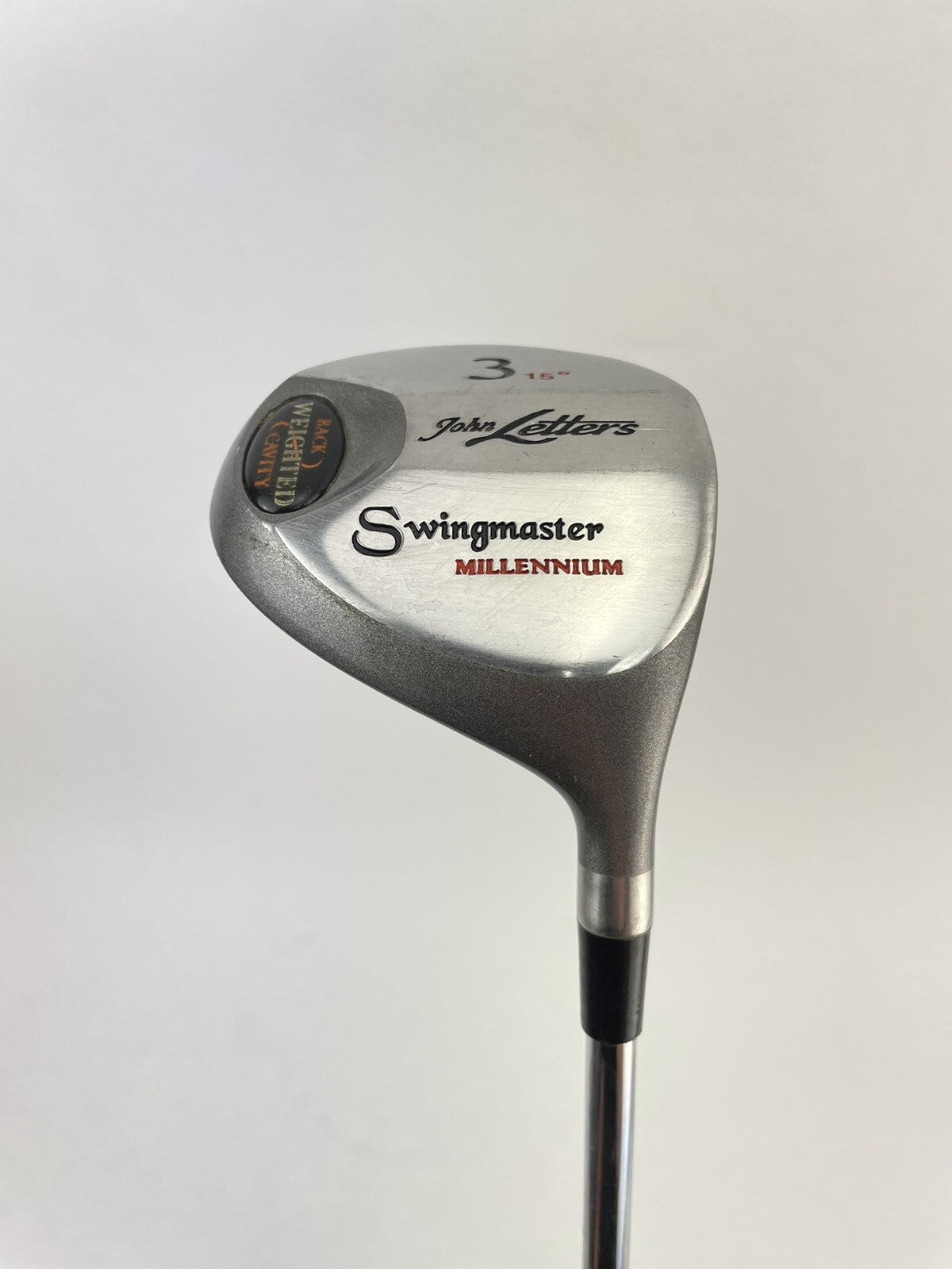John Letters 3 Wood 15* Swingmaster Regular Steel /Right /New Grip /176151