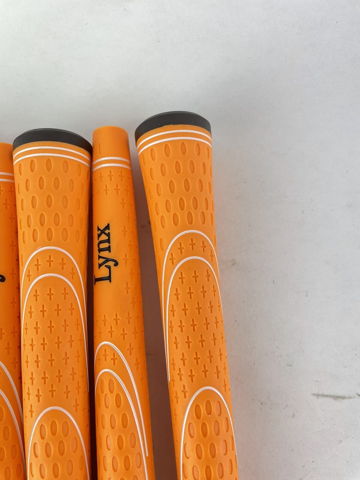 Lynx Golf Grips Mens (8) Orange/Black /Standard Size /Brand New5