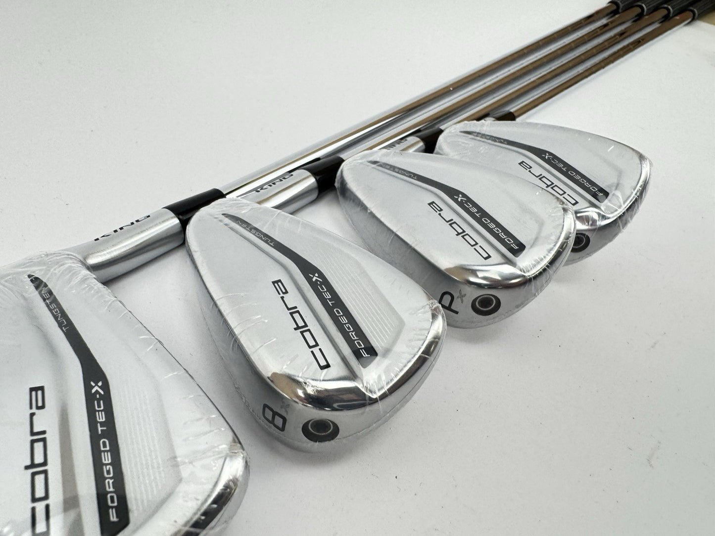 Cobra Forged Tec X Irons 6,8,PW+GW KBS Tour Lite Regular Steel /Right /New/341494