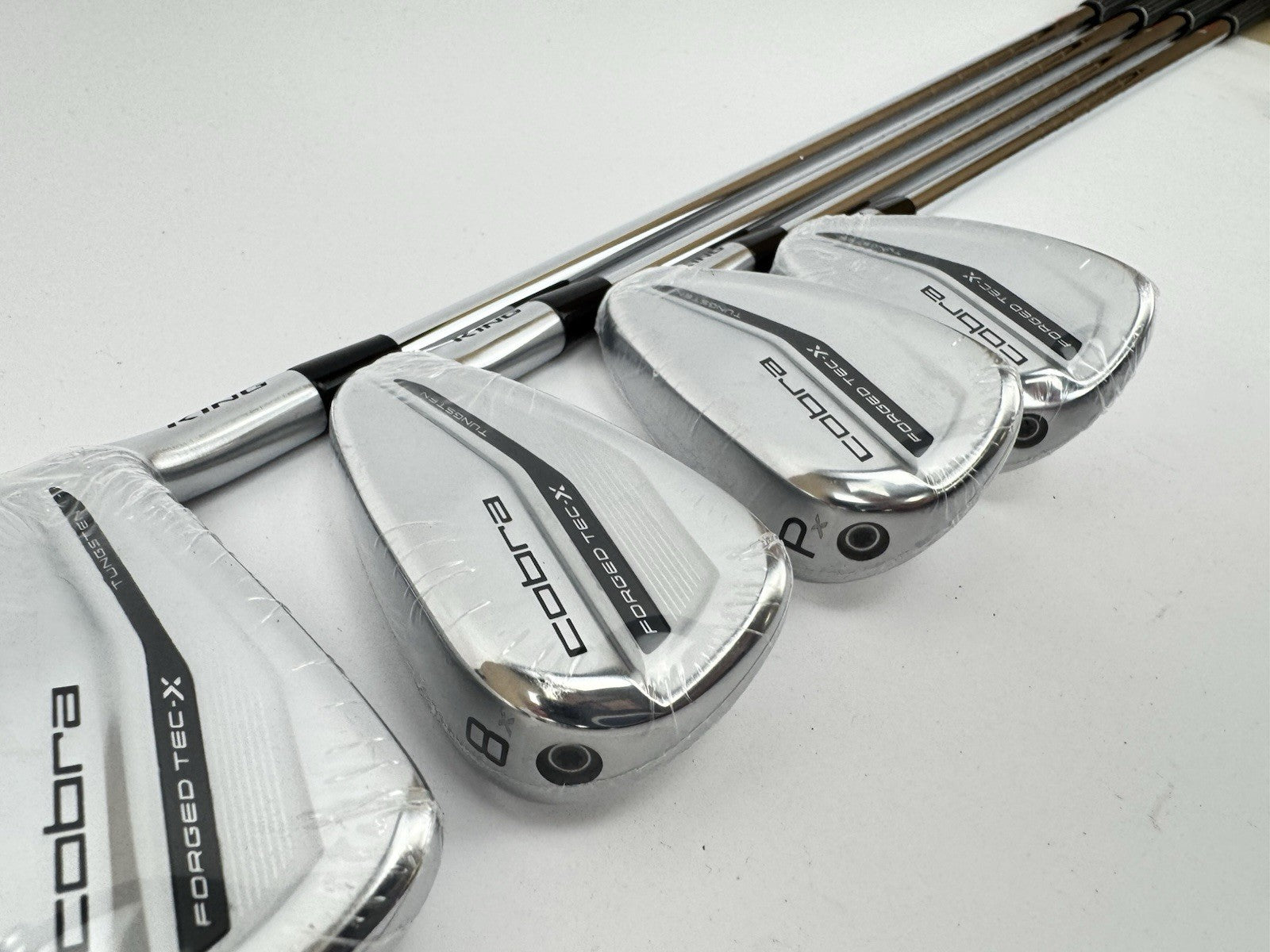 Cobra Forged Tec X Irons 6,8,PW+GW KBS Tour Lite Regular Steel /Right /New/341494