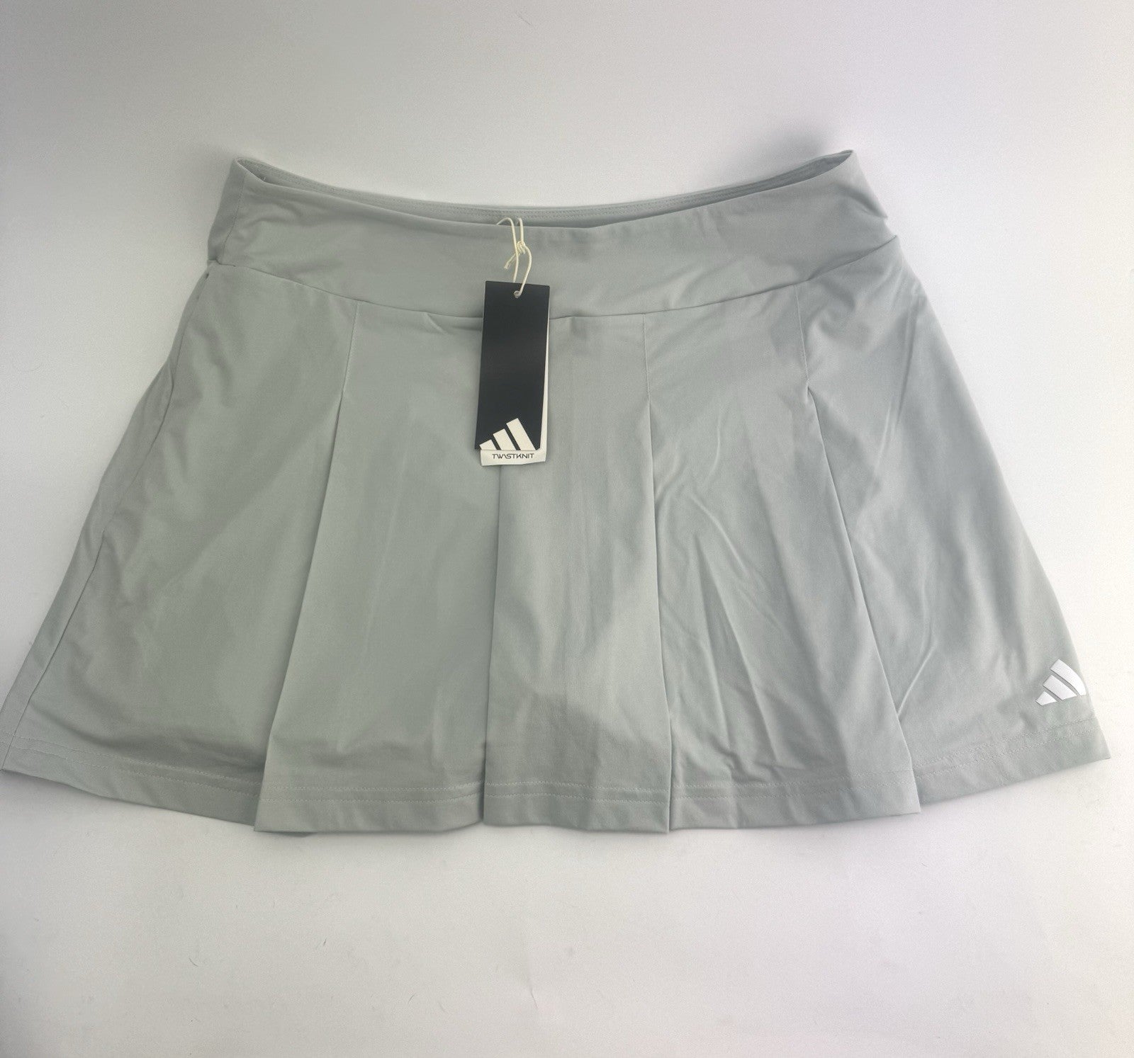 Adidas Women’s Ultimate365 Tour Pleated Skort Size UK Medium Grey/ New /309681
