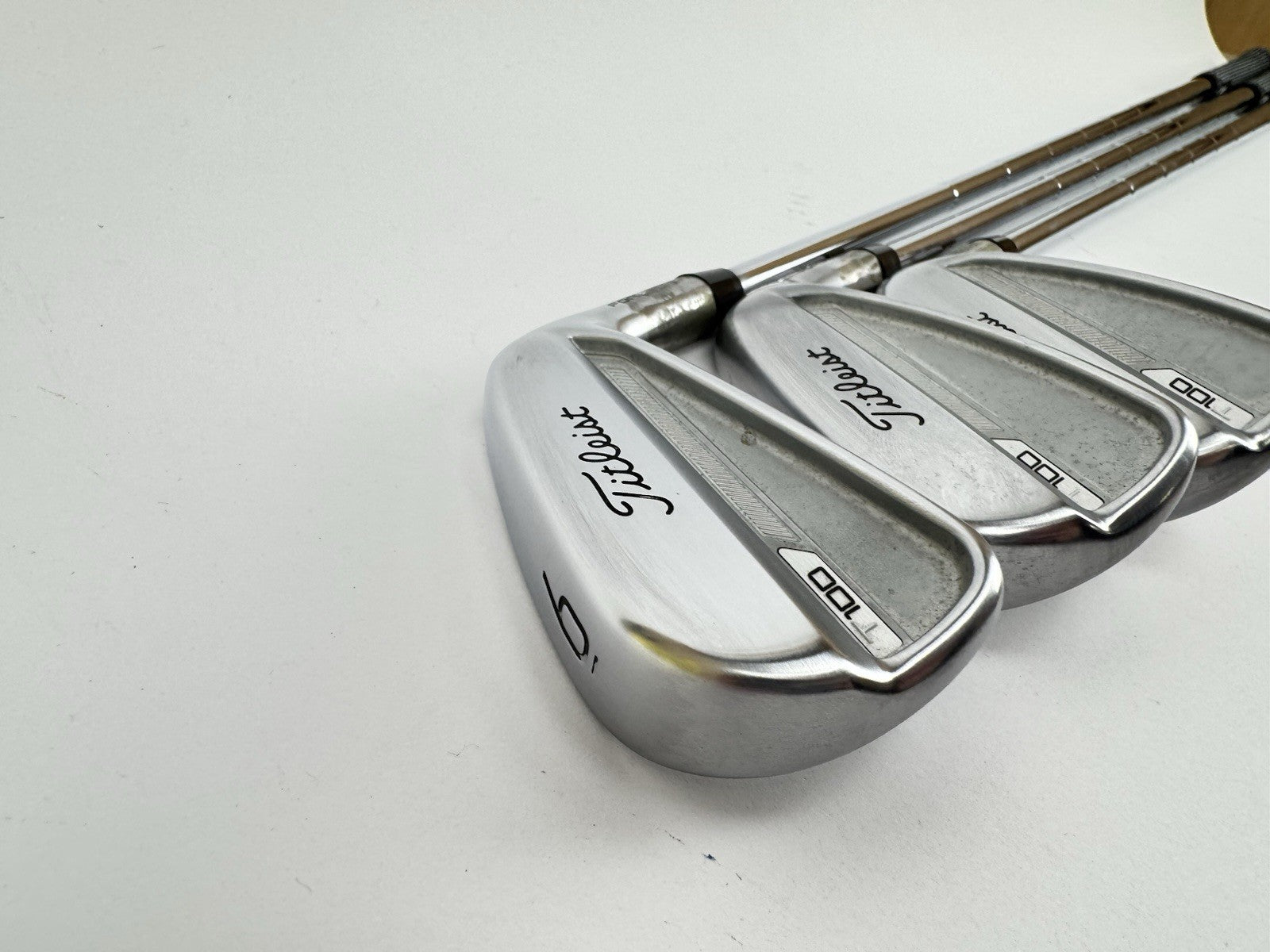 Titleist T100 Irons 6,8+PW DG Mid 115 S300 Stiff Steel /New Shafts + Grips/325764