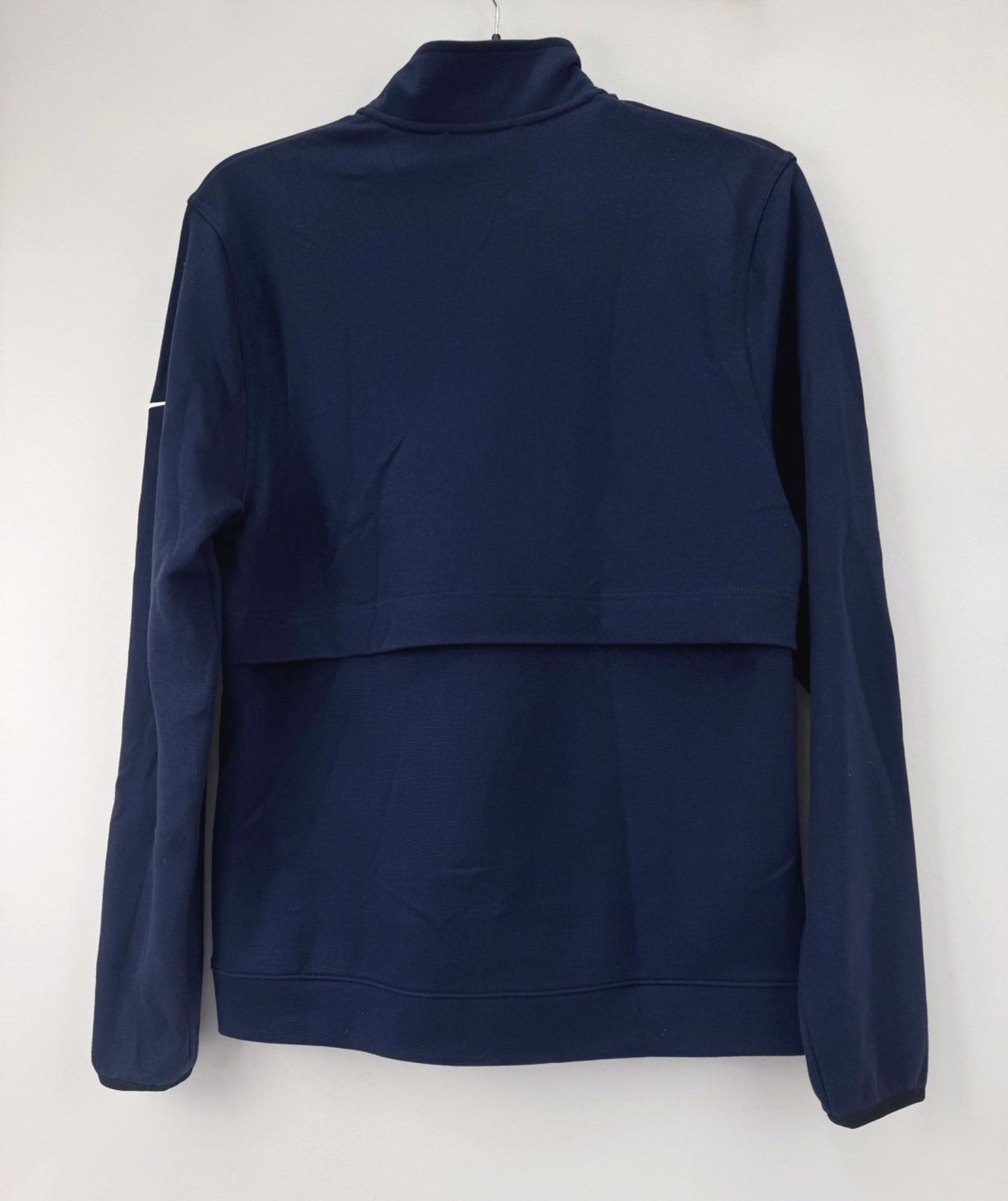 Nike Golf Pullover Men’s Medium 1/4 Zip Blue Microfiber Activewear/365053