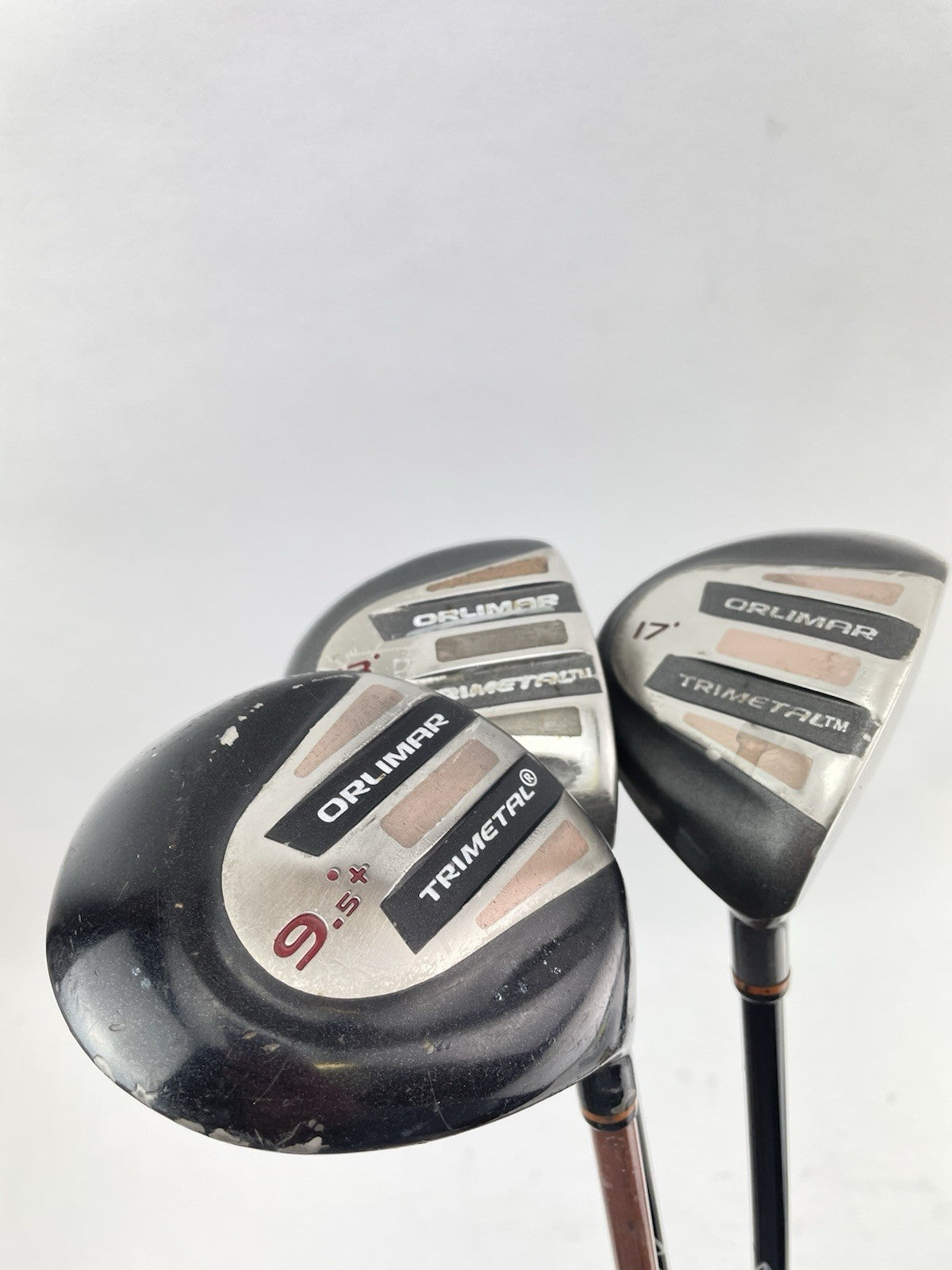 Orlimar Driver, Fairway Wood Set 1,3&5 Firm Flex Graphite /Right /New Mid Grips0