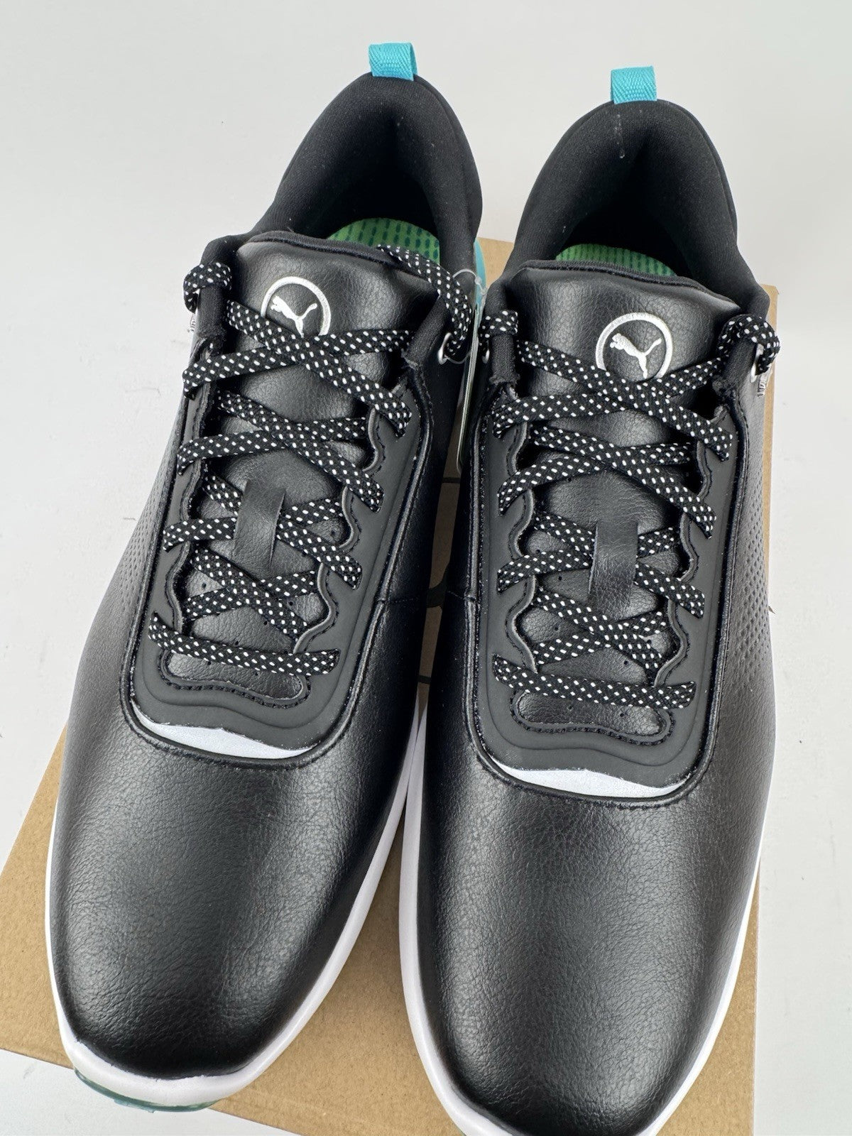 Women’s Puma Ignite Blaze 2 Golf Shoes Black Aquatic Size UK 8 Comfortable/323168