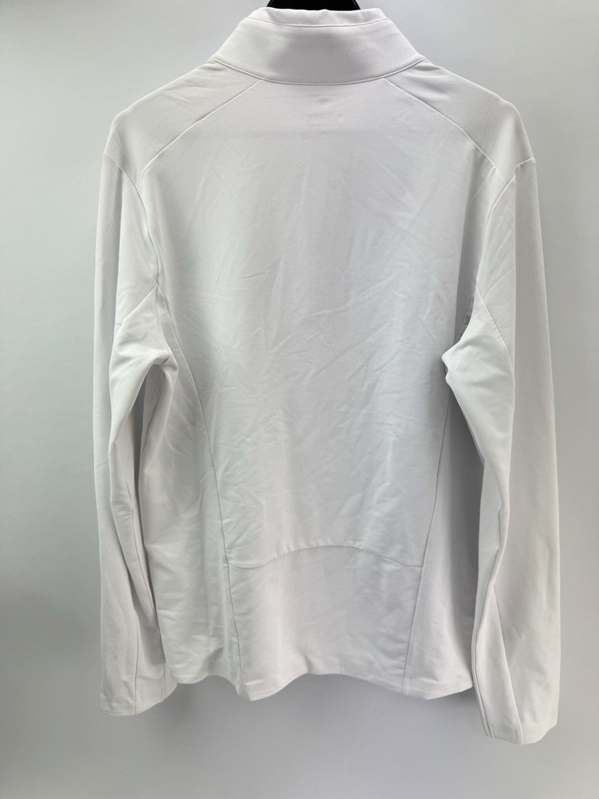 G Fore Golf Pullover 1/4 Zip Brushed Back Tech UK Medium /White /New /286807