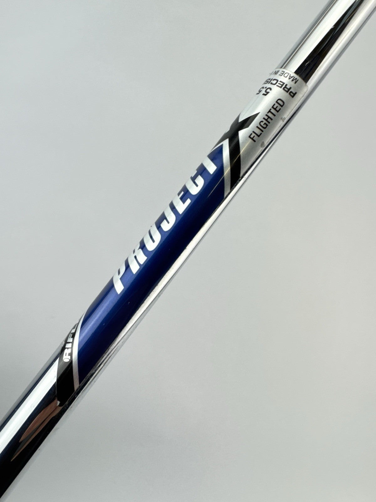 Project X Flighted Iron Shaft Regular Flex Steel 35.5” /0.355 Tapered /308844