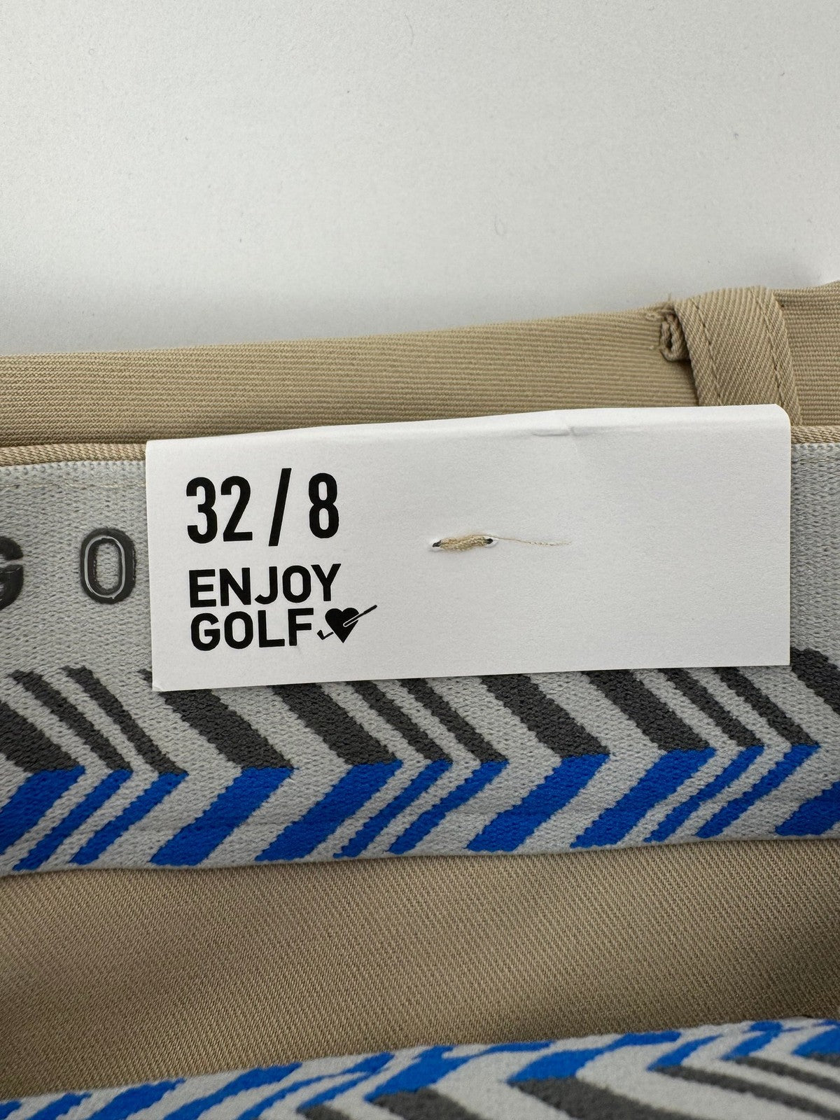Puma Dealer Shorts 32 Inch 8 Inch Inseam Golf Men's Beige Performance/353882