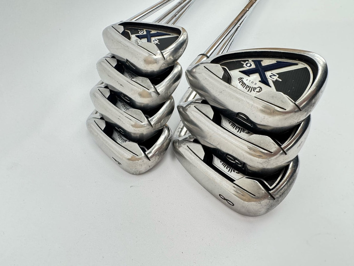 Callaway X20 Iron Set 4PW Uniflex Steel Shafter Right Handed New Grips F/3672514