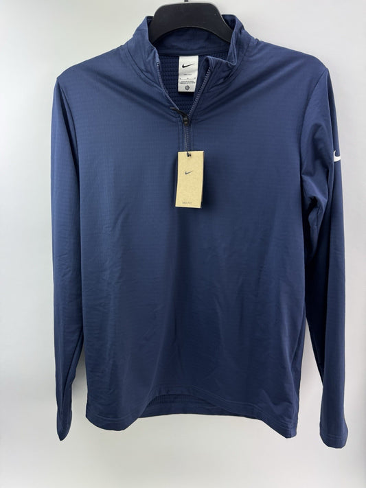 Nike Golf Pullover Victory 1/2 Zip /Light Grey /UK Medium /Navy /New /244790