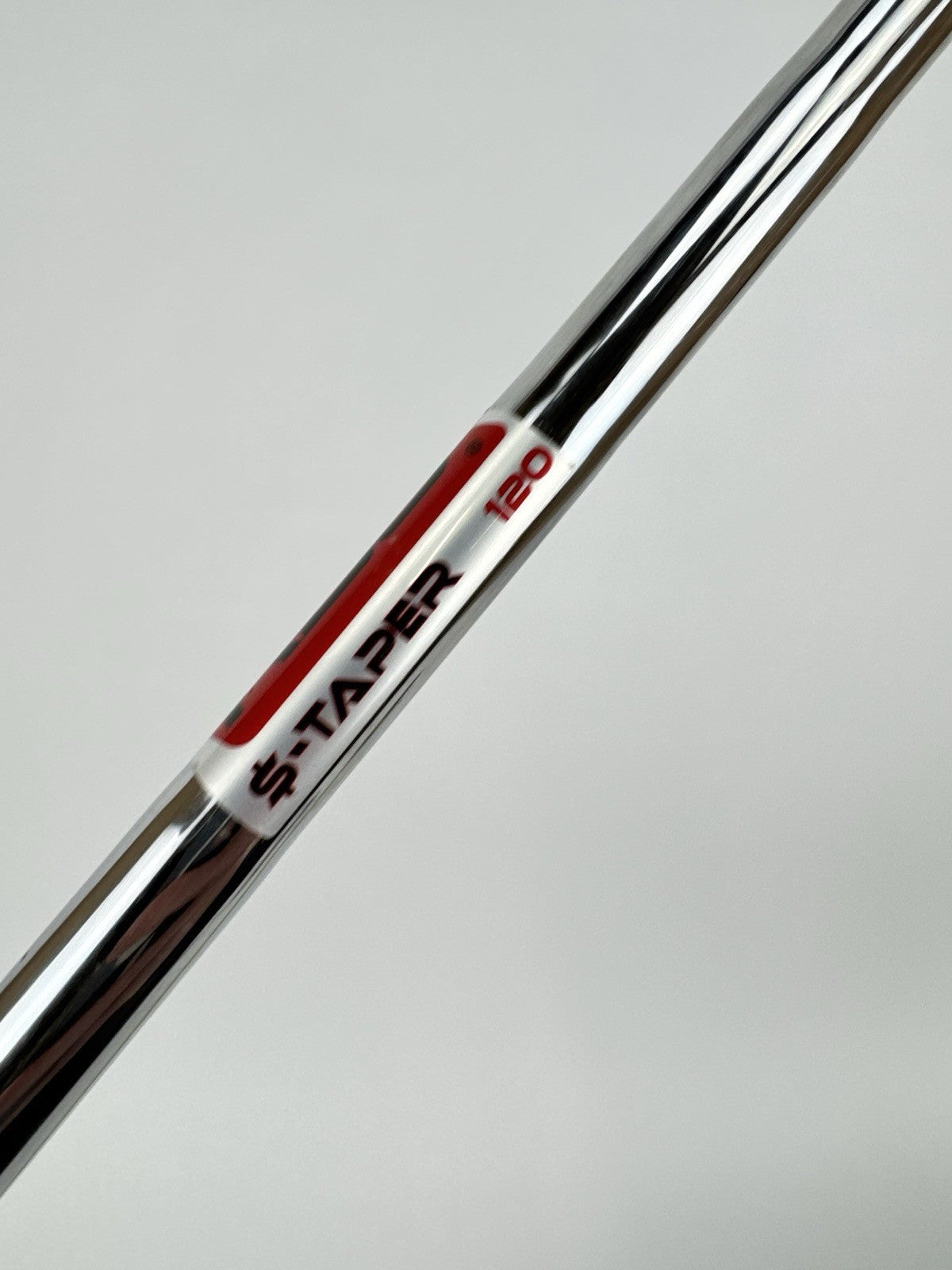 KBS $-Taper Iron Shaft 120 Stiff Flex Steel 35.5” /0.355 Tapered /312175