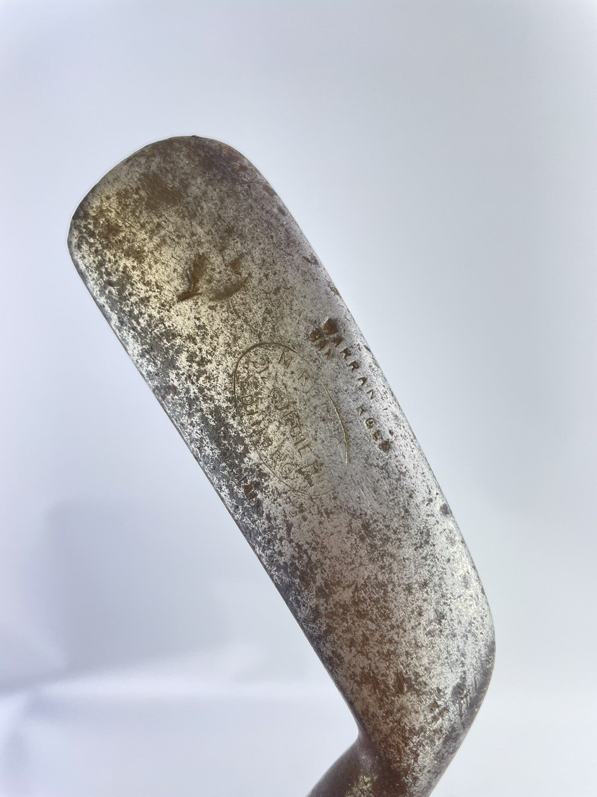 Hickory Golf Putter Hand Forged M.Rodgers 212 Gorgie Road Edinburgh /31.5” /42143