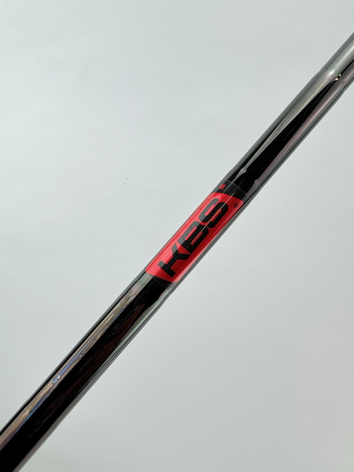 KBS Tour Blackout Iron Shaft Stiff Flex Steel 37” /0.355 Tapered /288400