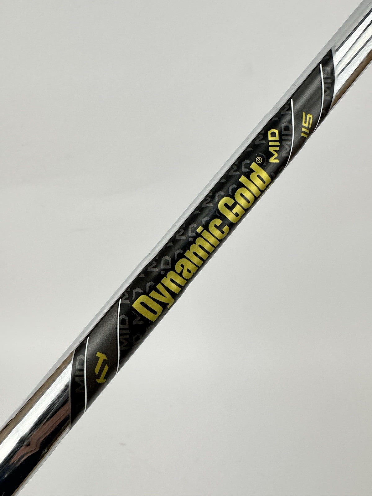 Dynamic Gold Mid 115 Iron Shaft X100 X Flex Steel 35” /0.355 Tapered /350391