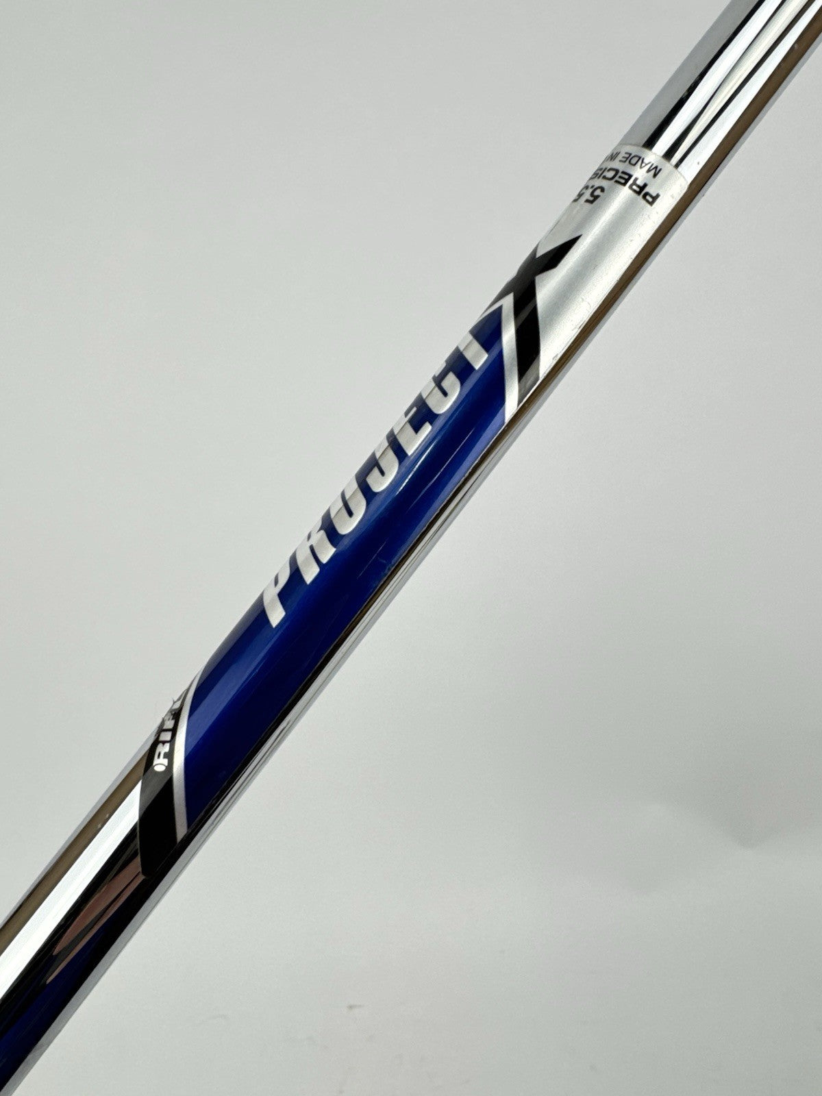 Project X 5.5 Iron Shaft Regular Flex Steel Pured 36” /0.355 Tapered /322484