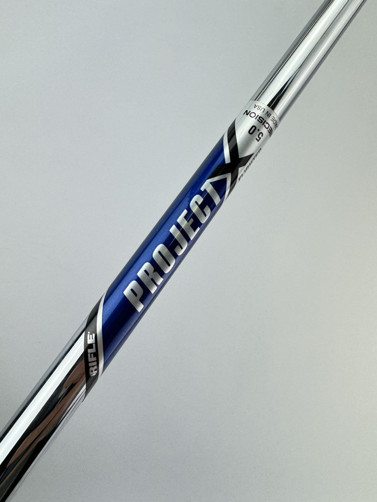 Project X Iron Shaft 5.0 Regular Flex Steel Flighted 37.5” /New /309092