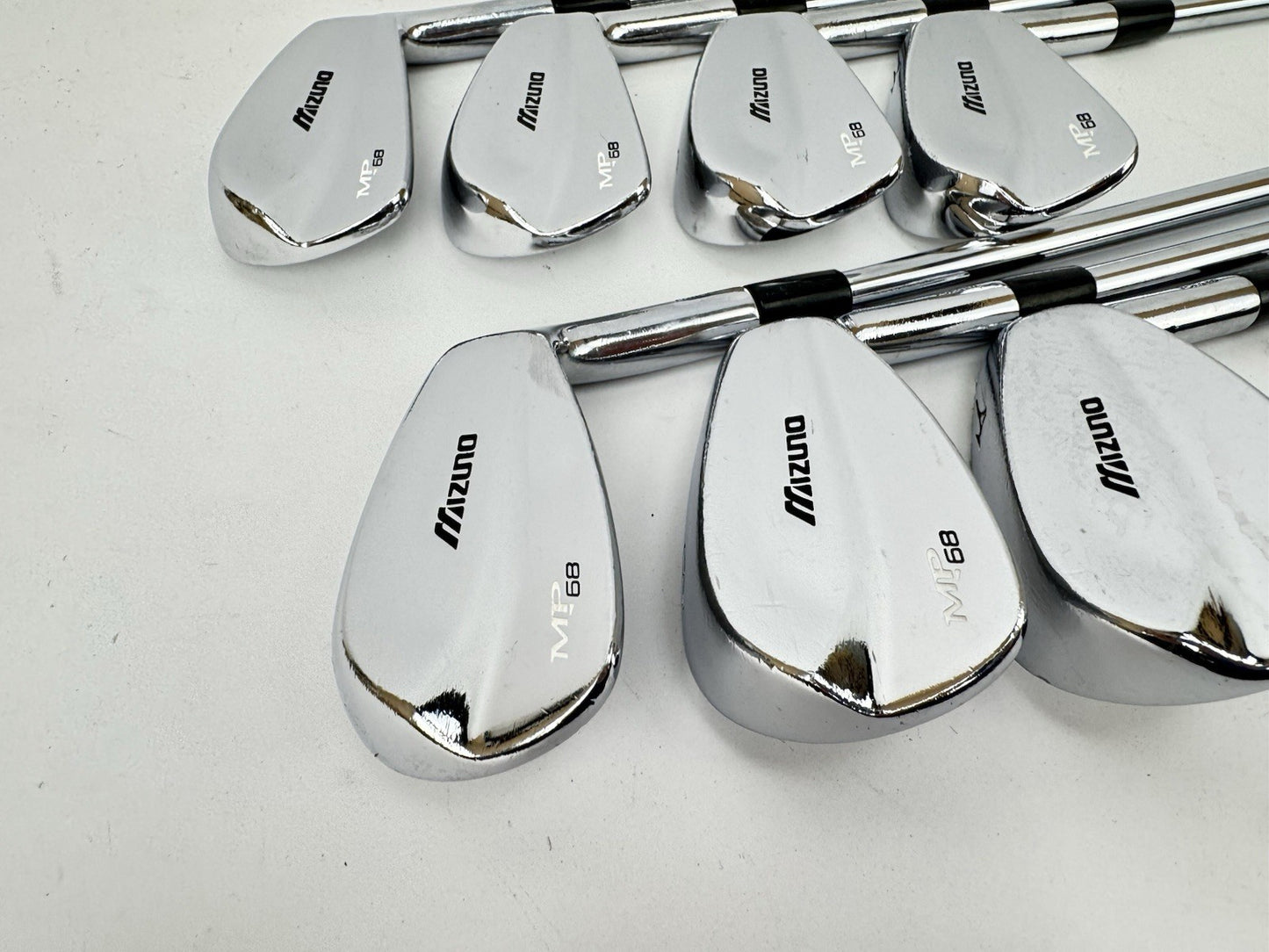 Mizuno MP68 Irons 4-PW Forged Project X 6.5 X Flex Steel -1/2” /New Grips /362032
