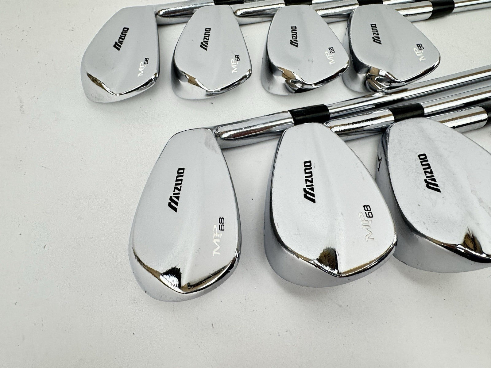Mizuno MP68 Irons 4-PW Forged Project X 6.5 X Flex Steel -1/2” /New Grips /362032