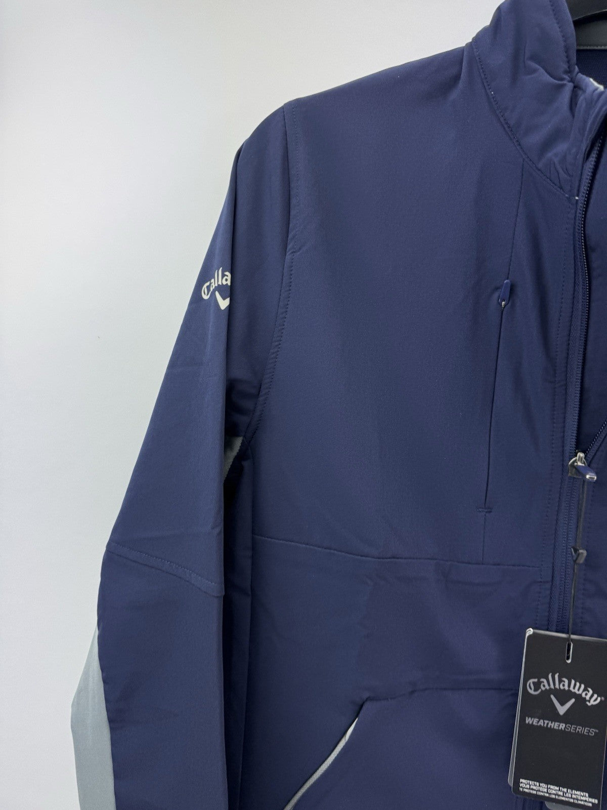 Callaway Golf Windproof Jacket Mens Full Zip Weather Series UK Small /New /244772