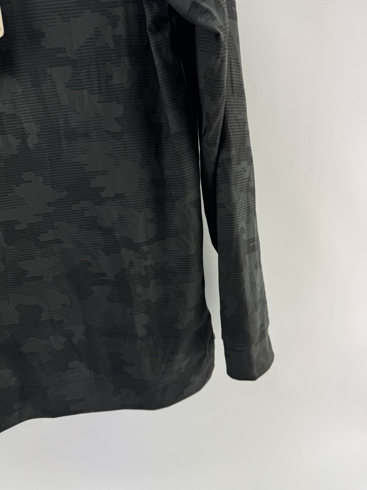 Puma Golf 1/4 Zip Cloudspun Pullover Camo Mens UK Small /Black /New /214885