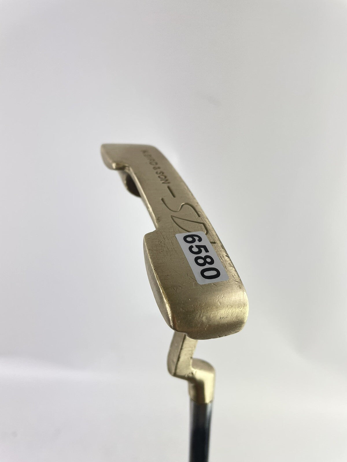 H Bird&Son Brass Putter 35” Blade Steel SDL /Right /New Grip /658019