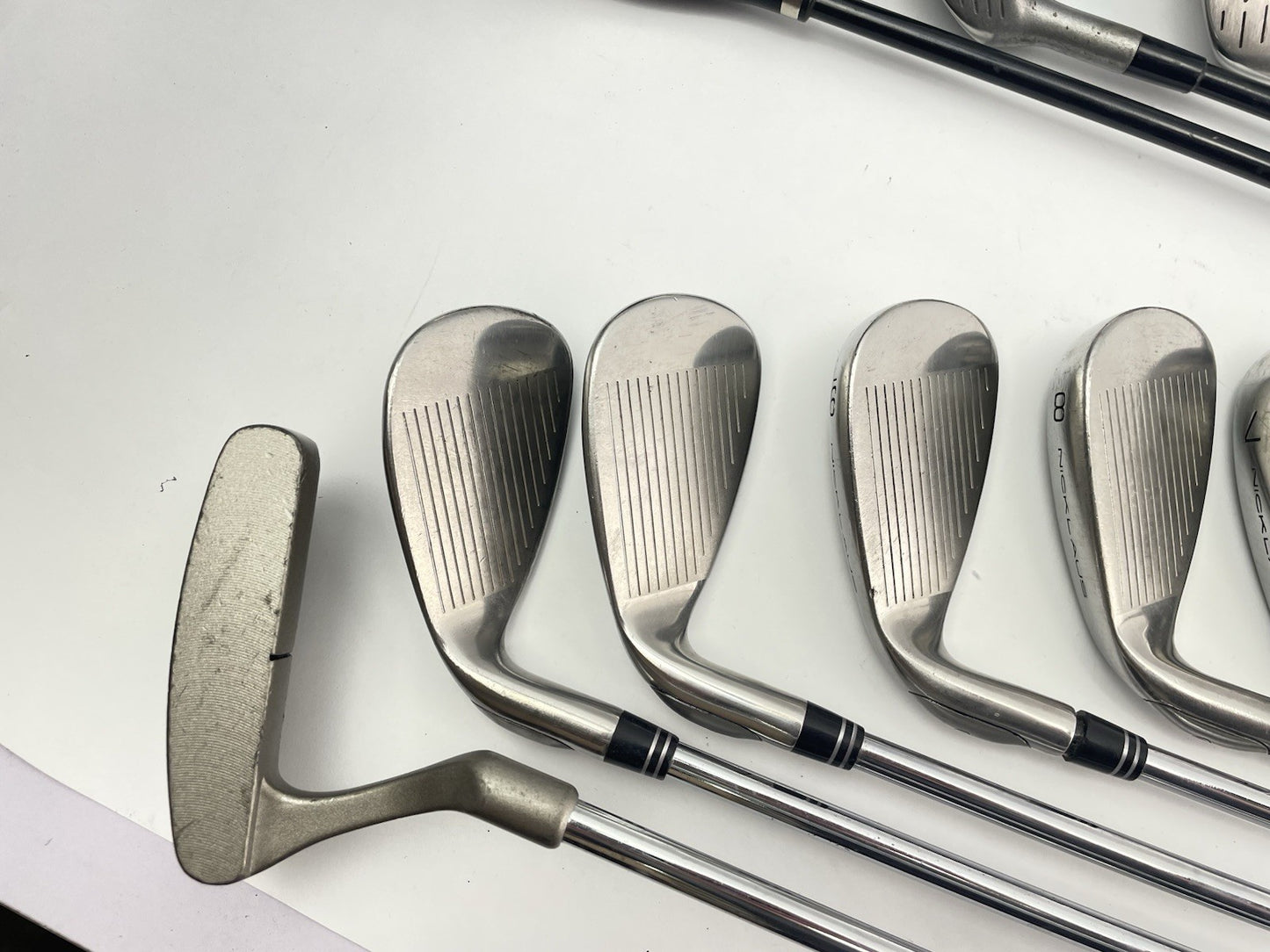 Mens Golf Package Set 12 Clubs Regular Flex /Right /New Grips /Powakaddy Bag10