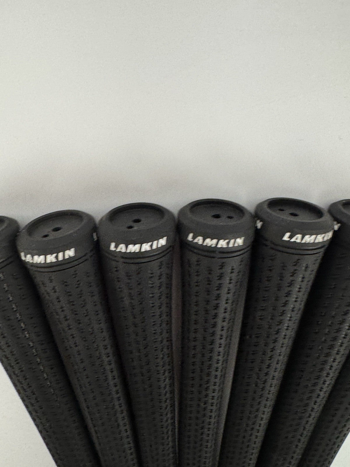 Lamkin Crossline 360 Golf Grips (7) Mens Standard /Black/White /Pulled /341637