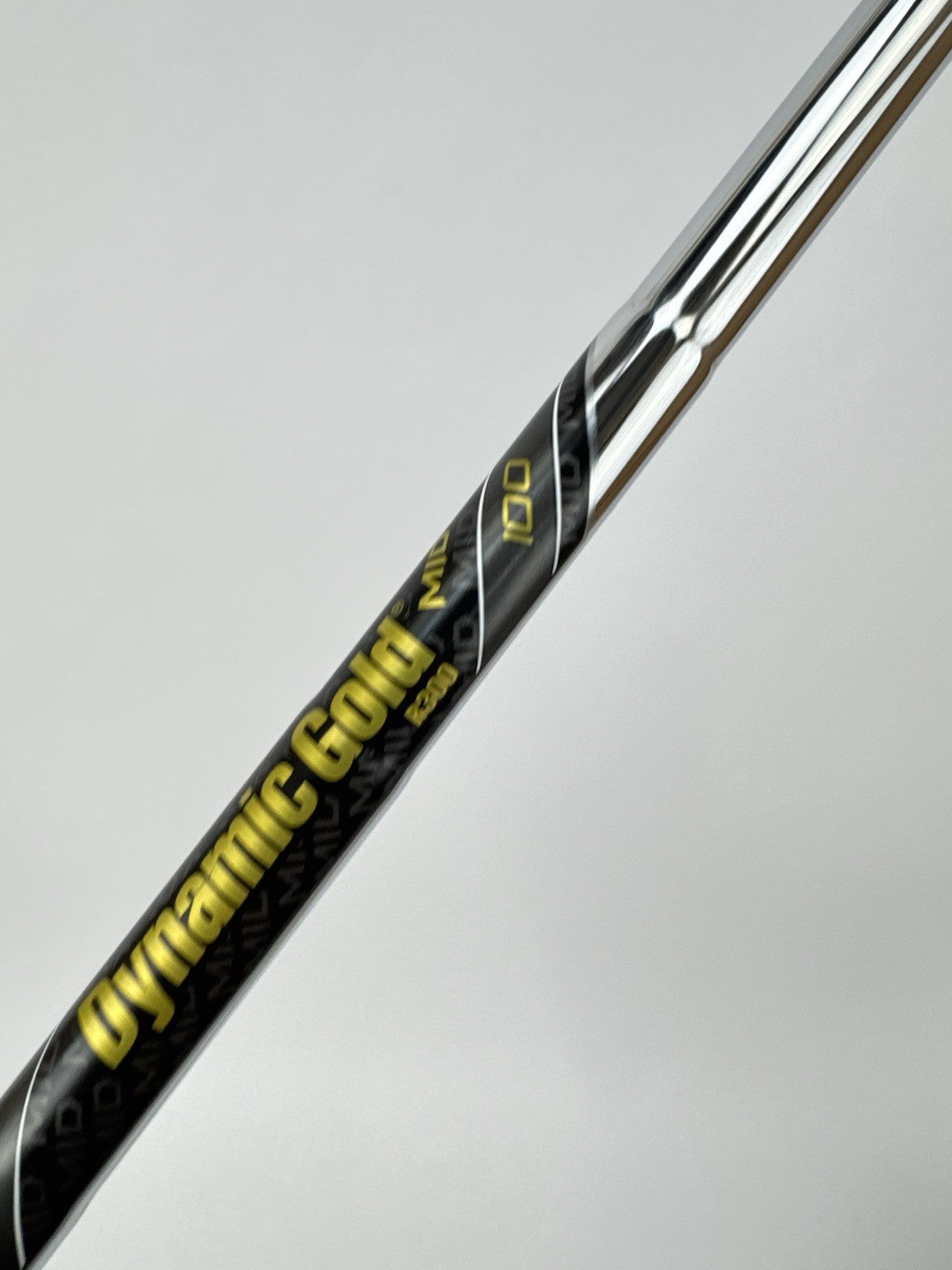 Dynamic Gold Mid 100 Iron Shaft R300 Regular Flex Steel 35.5” /0.355 /336455
