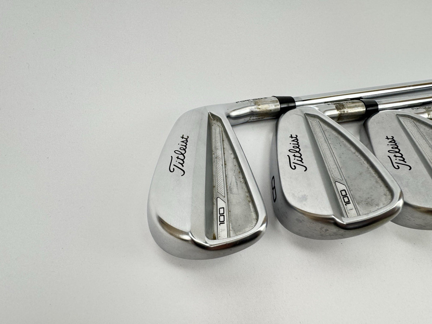 Titleist T100 Irons 6,8+PW Elevate MPH 85 Stiff Flex Steel /Right Handed /326441