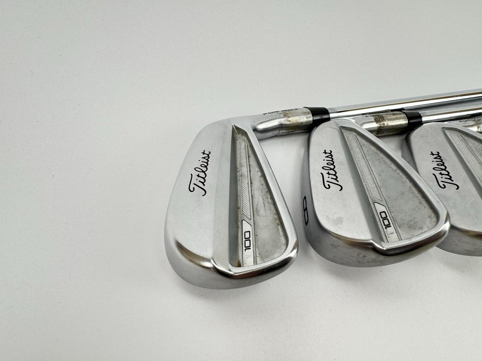 Titleist T100 Irons 6,8+PW Elevate MPH 85 Stiff Flex Steel /Right Handed /326441