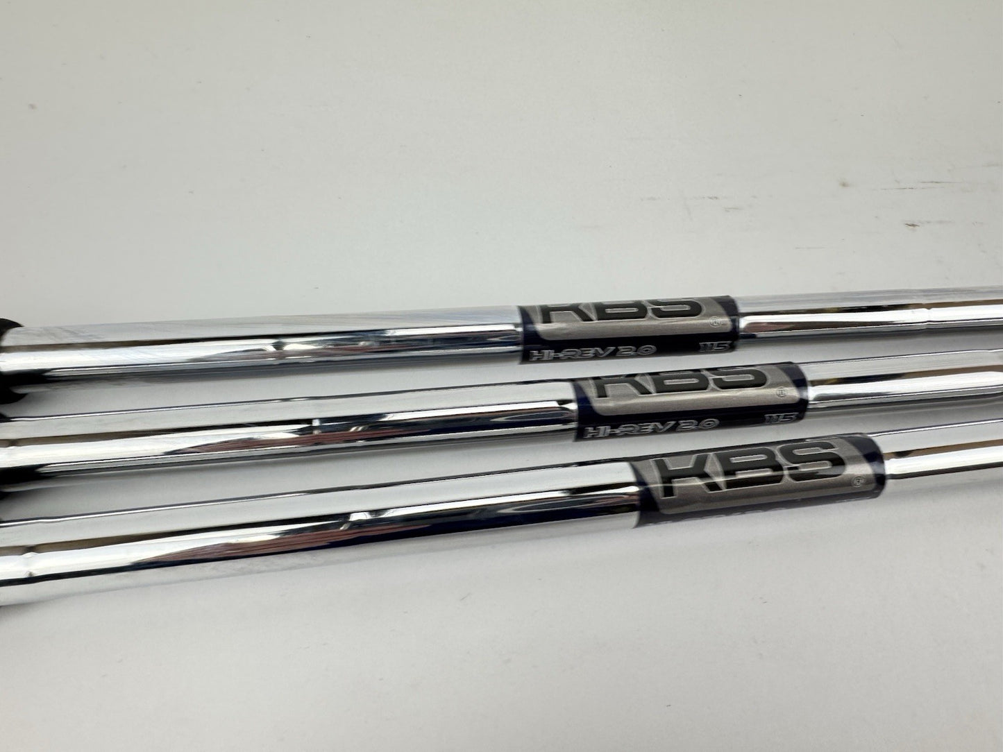 KBS Hi-Rev 2.0 Wedge Shaft Set (3) 115 Wedge Flex Steel /0.355 Tapered /319453