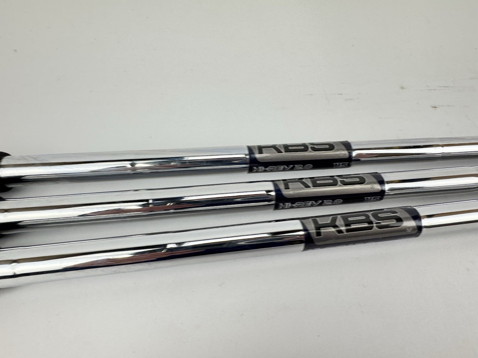 KBS Hi-Rev 2.0 Wedge Shaft Set (3) 115 Wedge Flex Steel /0.355 Tapered /319453