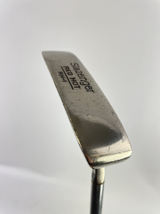 Slazenger Red Hot Blade Putter Milled Face 35" /Right Handed /New Grip /65430