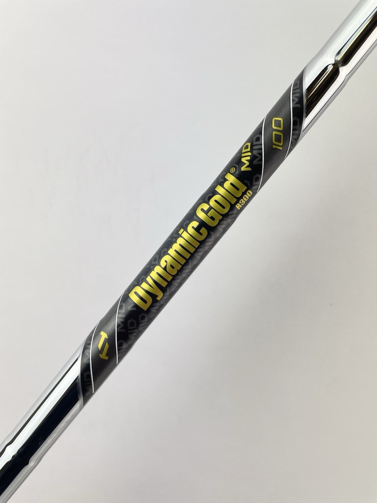 Dynamic Gold Mid 100 Iron Shaft Regular Flex Steel 35.75 /0.355 Tapered /240830