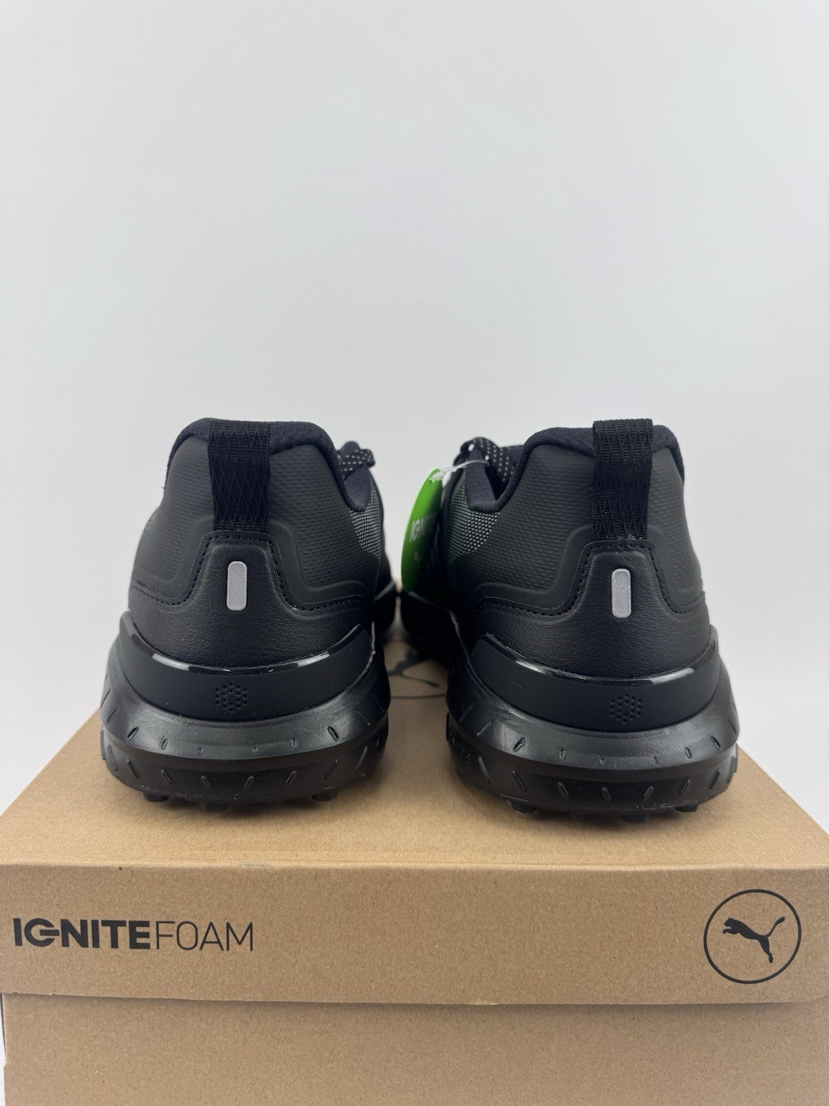 Puma Ignite Elevate 2 Tour Men's Golf Shoes Size UK 7.5 Black Waterproof/323143