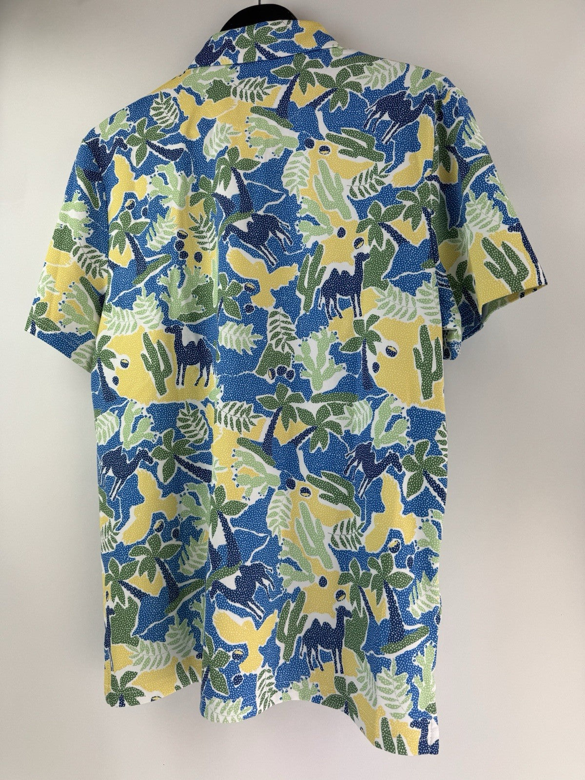 Men’s Original Penguin All Over Ibiza Print Golf Polo Shirt Size UK Small/ 3113312