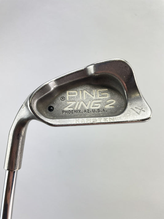 Ping Zing2 4 Iron Black Dot JZ Stiff Flex Steel /Left Handed /New Grip /199870