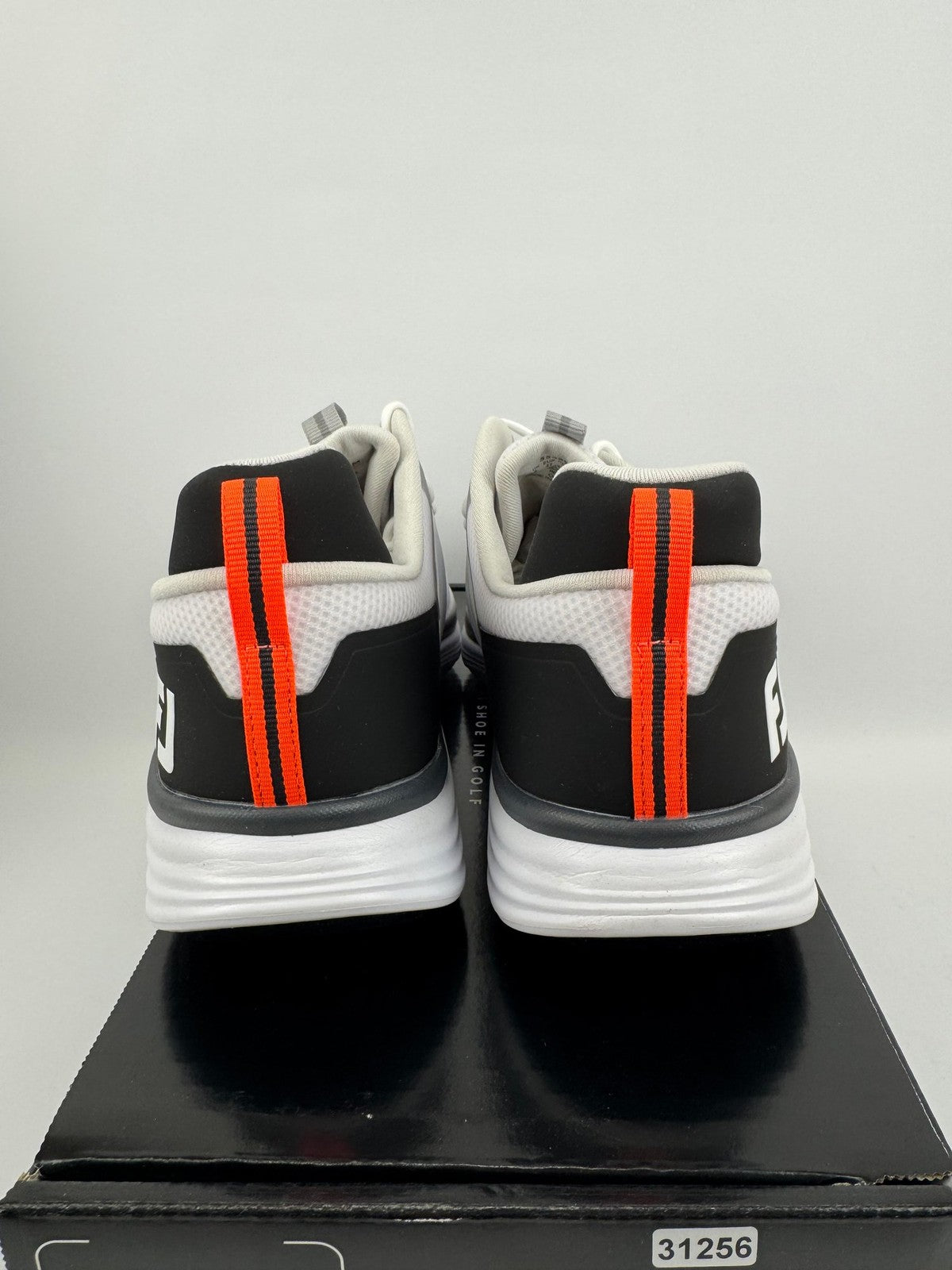 FootJoy HyperFlex Golf Shoes Men's Size UK 9.5 White Black Red/312596