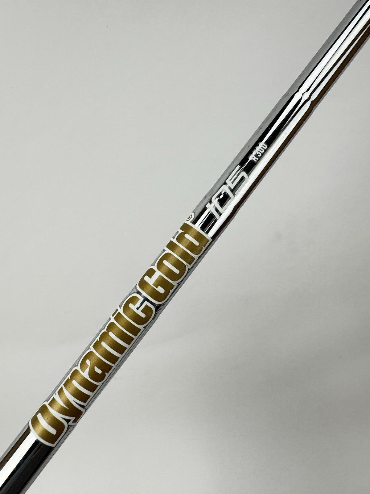 Dynamic Gold 105 Iron Shaft R300 Regular Flex Steel 35.5” /0.355 Tapered /351040
