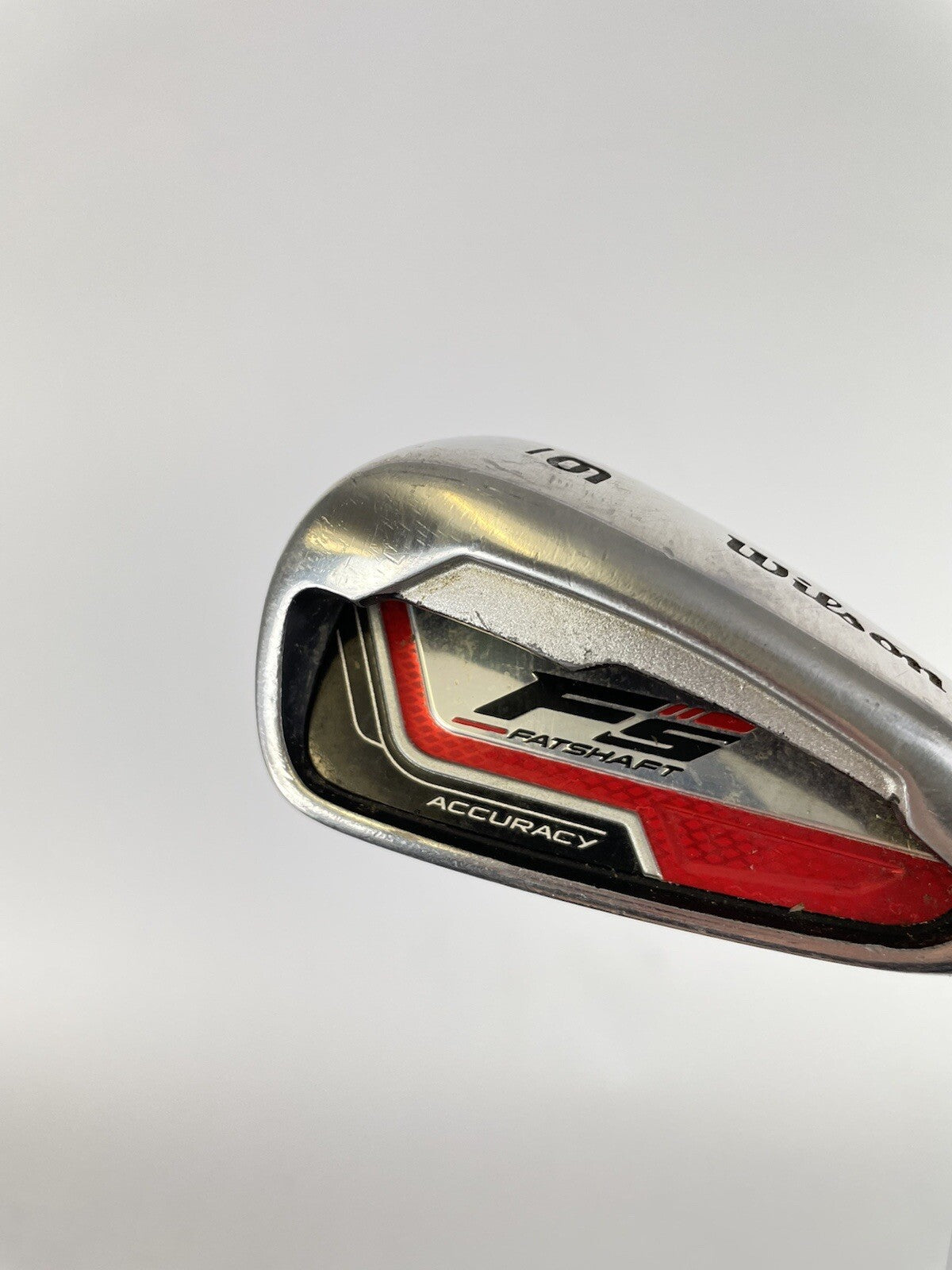 Wilson Fatshaft 6 Iron Mens FS Accuracy Uniflex Steel /Right /New Grip /05591