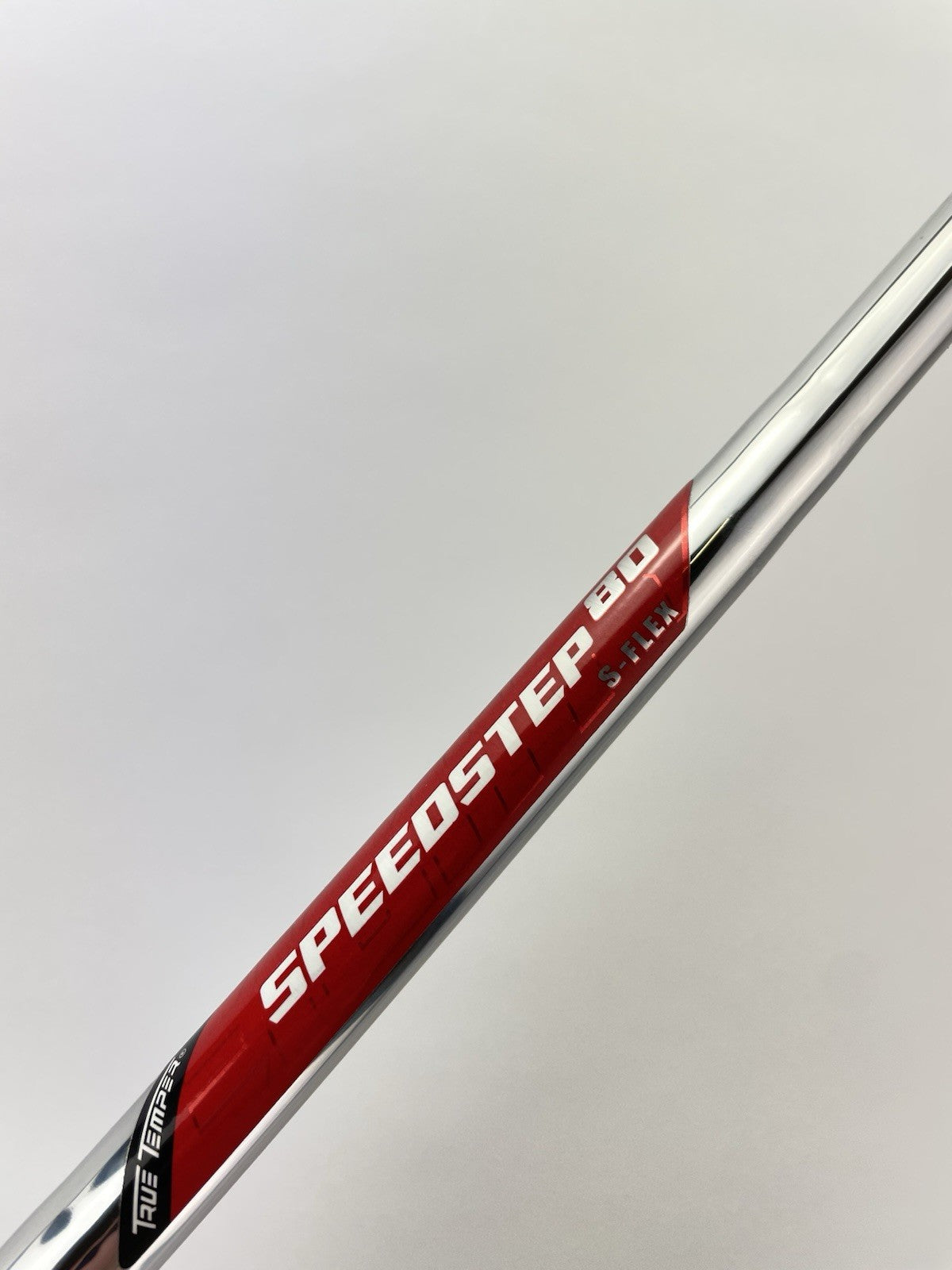 True Temper SpeedStep 80 Iron Shaft Stiff Flex Steel 35.25”/0.370 Parallel/288386