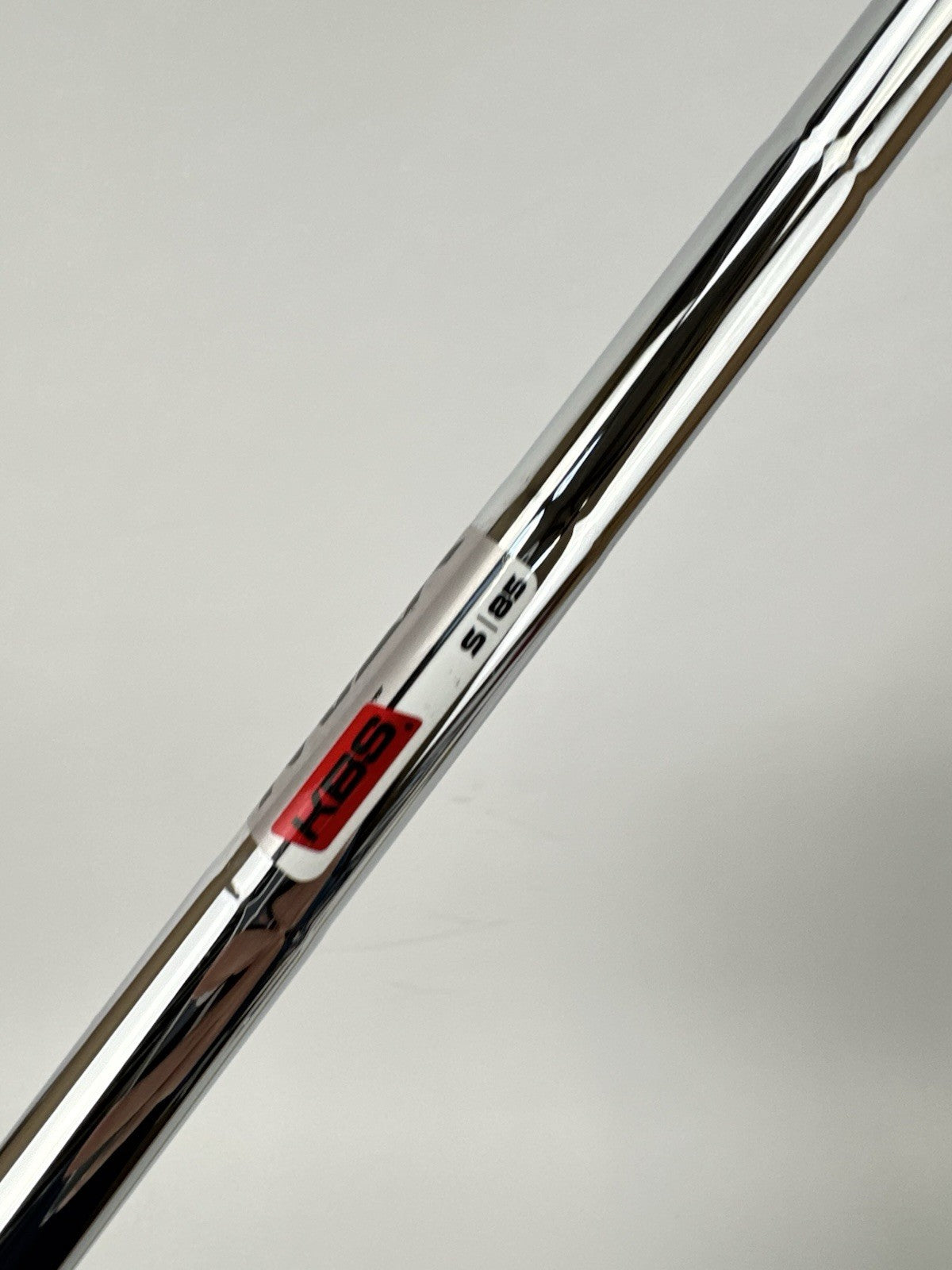KBS Max 85 Iron Shaft Stiff Flex Steel 35.25” /0.370 Parallel /346016