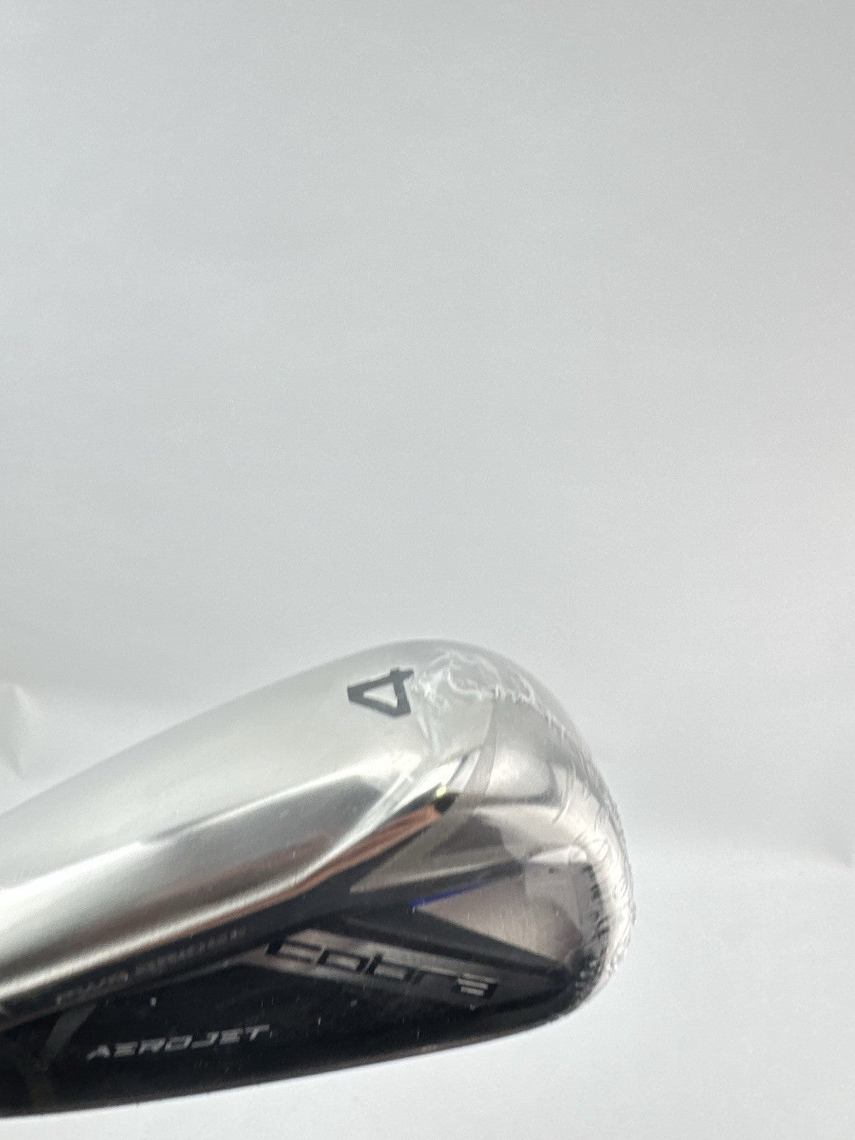 Cobra Aerojet 4 Iron Left Handed 18.5* KBS Tour Regular Flex Steel /New /5