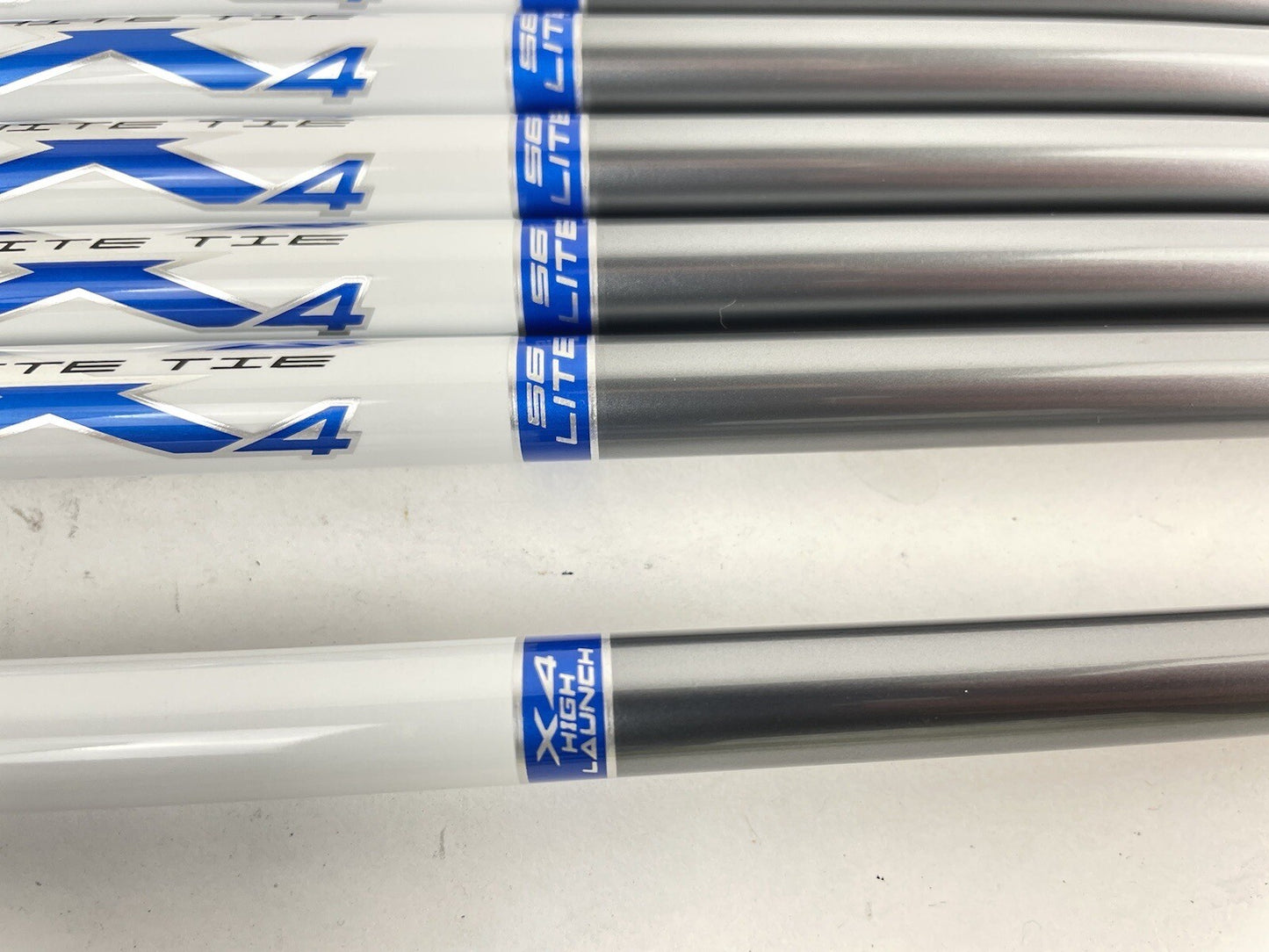 Matrix Ozik White Tie Iron Shaft Set (8) X4 Lite Senior Graphite 42”/0.370/138396