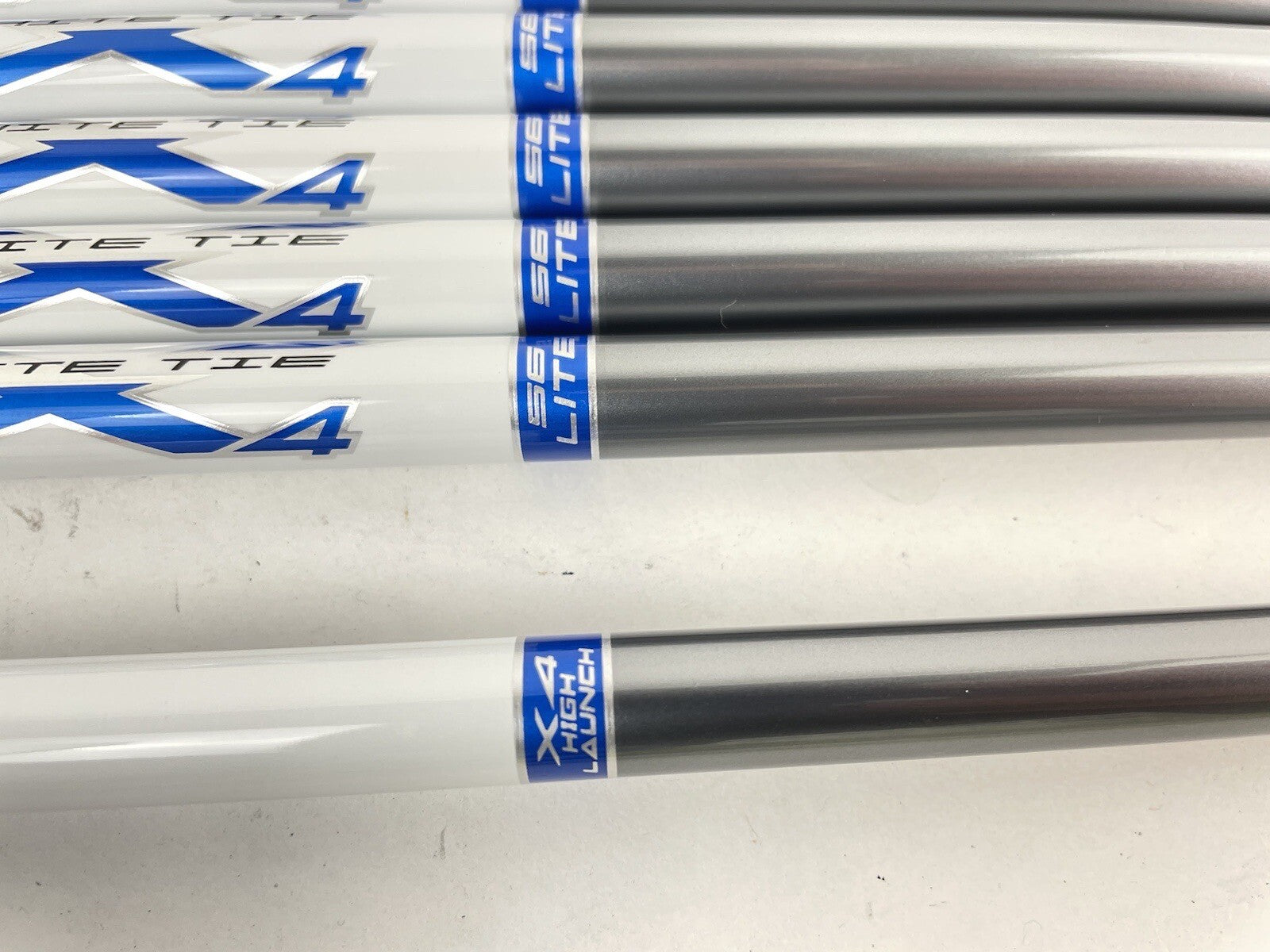 Matrix Ozik White Tie Iron Shaft Set (8) X4 Lite Senior Graphite 42”/0.370/138396